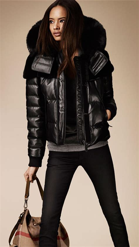 burberry womens puffer jacket